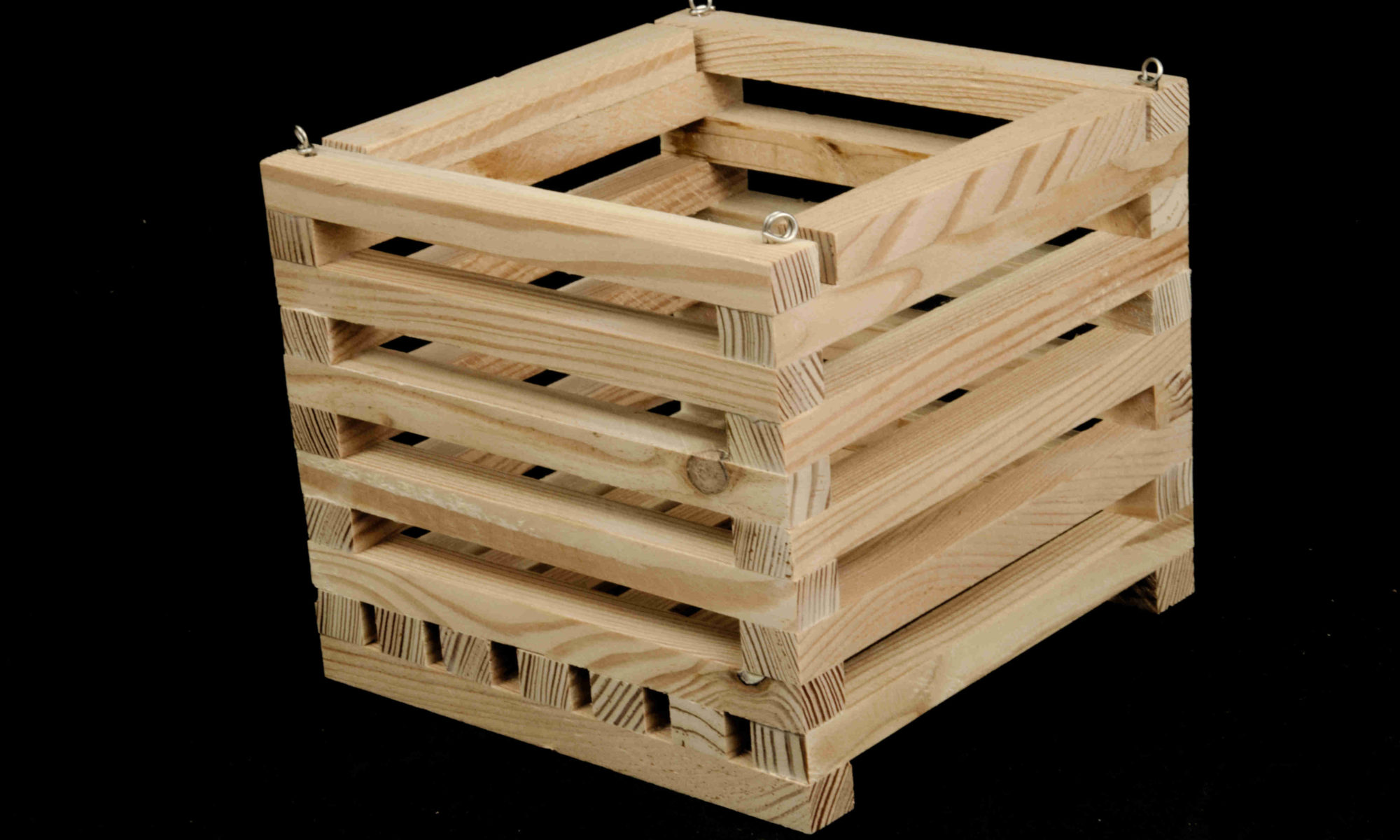 cestello semplice in legno